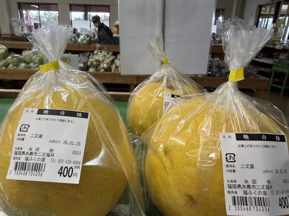 【福岡県糸島市】福ふくの里：二丈福吉の直売所・産直所