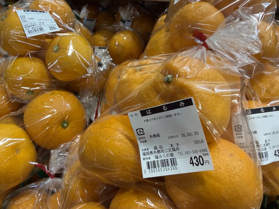 【福岡県糸島市】福ふくの里：二丈福吉の直売所・産直所