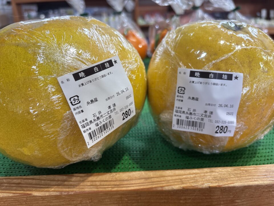 【福岡県糸島市】福ふくの里：二丈福吉の直売所・産直所