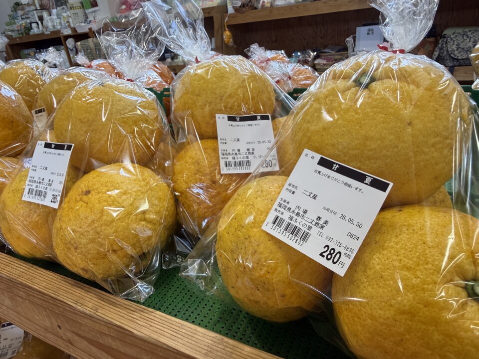 【福岡県糸島市】福ふくの里：二丈福吉の直売所・産直所