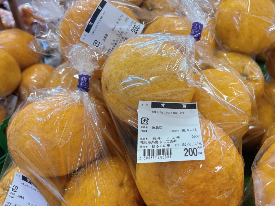 【福岡県糸島市】福ふくの里：二丈福吉の直売所・産直所