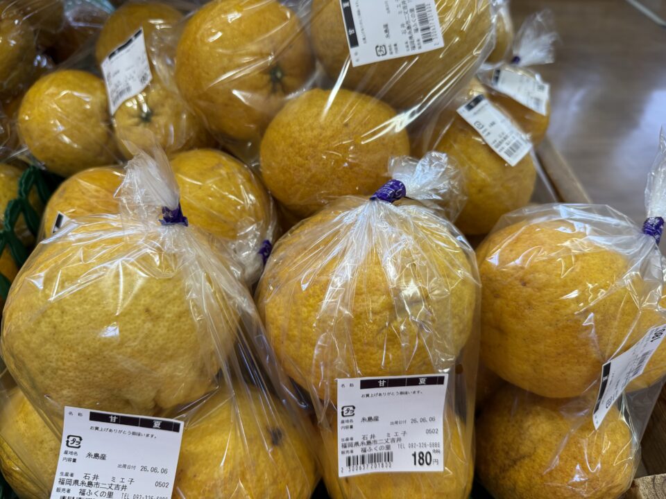 【福岡県糸島市】福ふくの里：二丈福吉の直売所・産直所