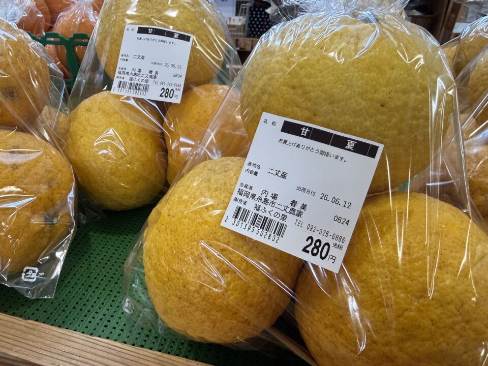 【福岡県糸島市】福ふくの里：二丈福吉の直売所・産直所