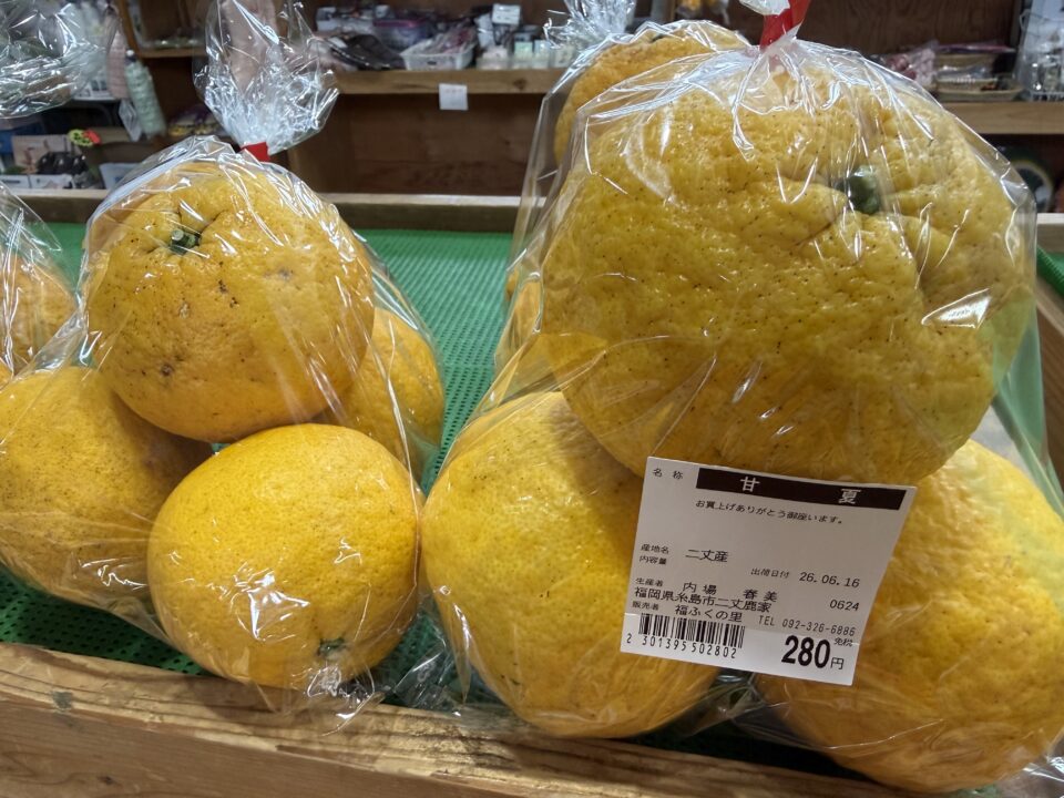 【福岡県糸島市】福ふくの里：二丈福吉の直売所・産直所