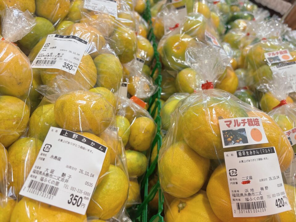 【福岡県糸島市】福ふくの里：二丈福吉の直売所・産直所